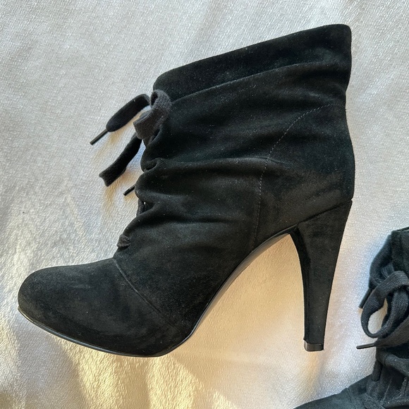 ASH Honey Suede Booties, Size 37, Black - Picture 8 of 12